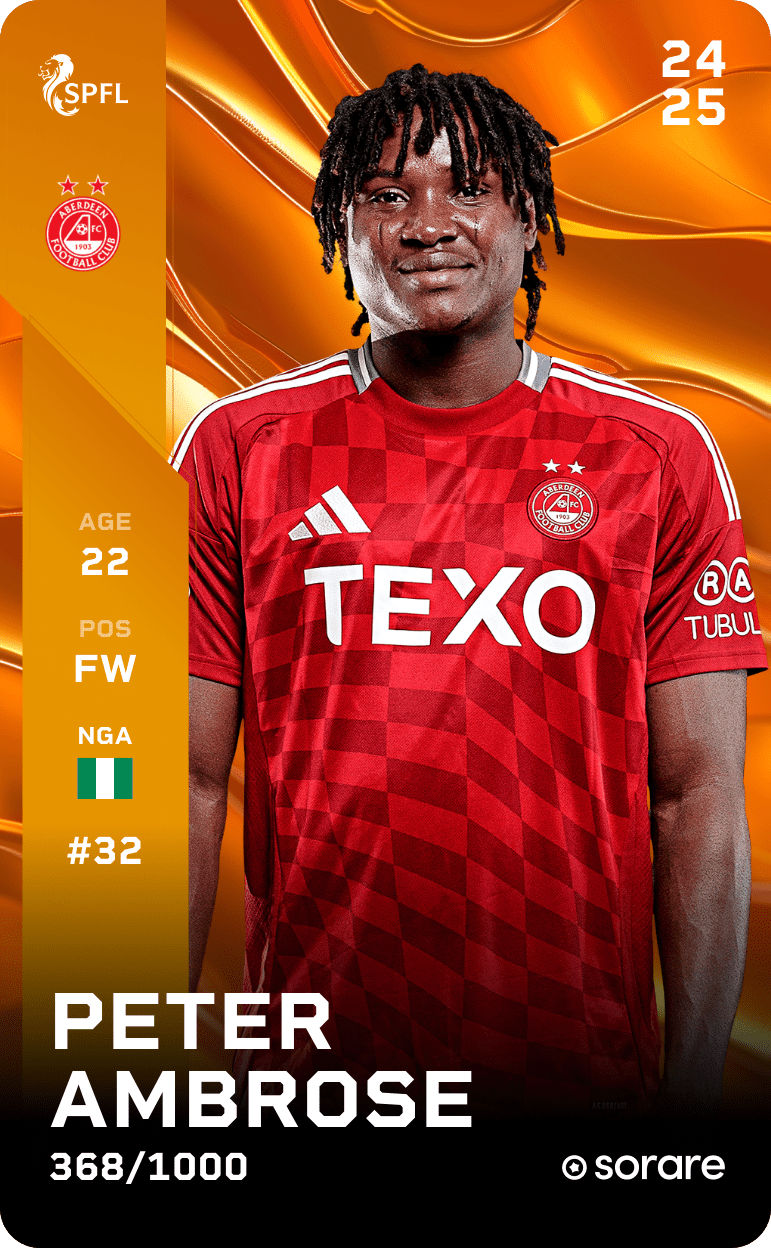 Peter Ambrose 2024-25 • Limited 368/1000