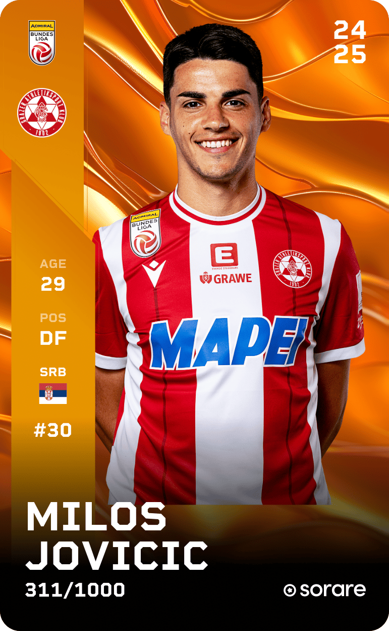 Milos Jovicic 2024-25 • Limited 311/1000