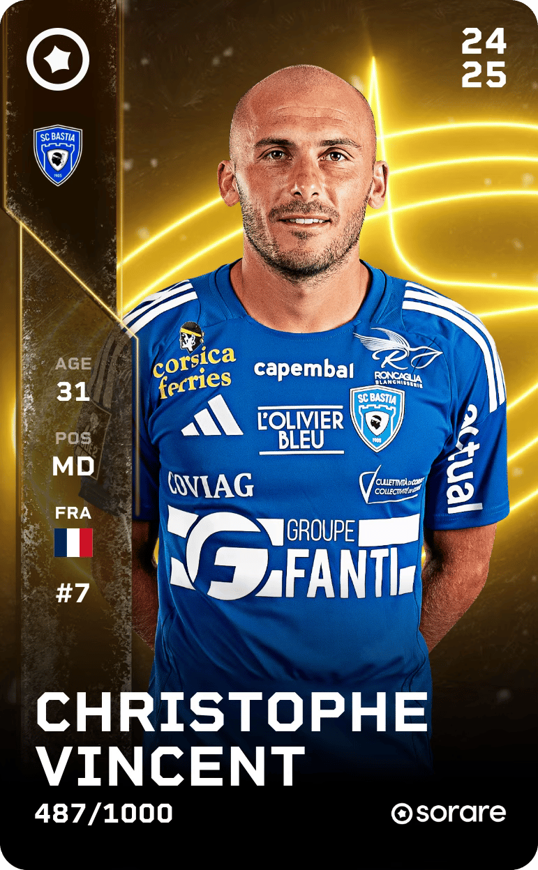 Christophe Vincent 2024-25 • Limited 487/1000