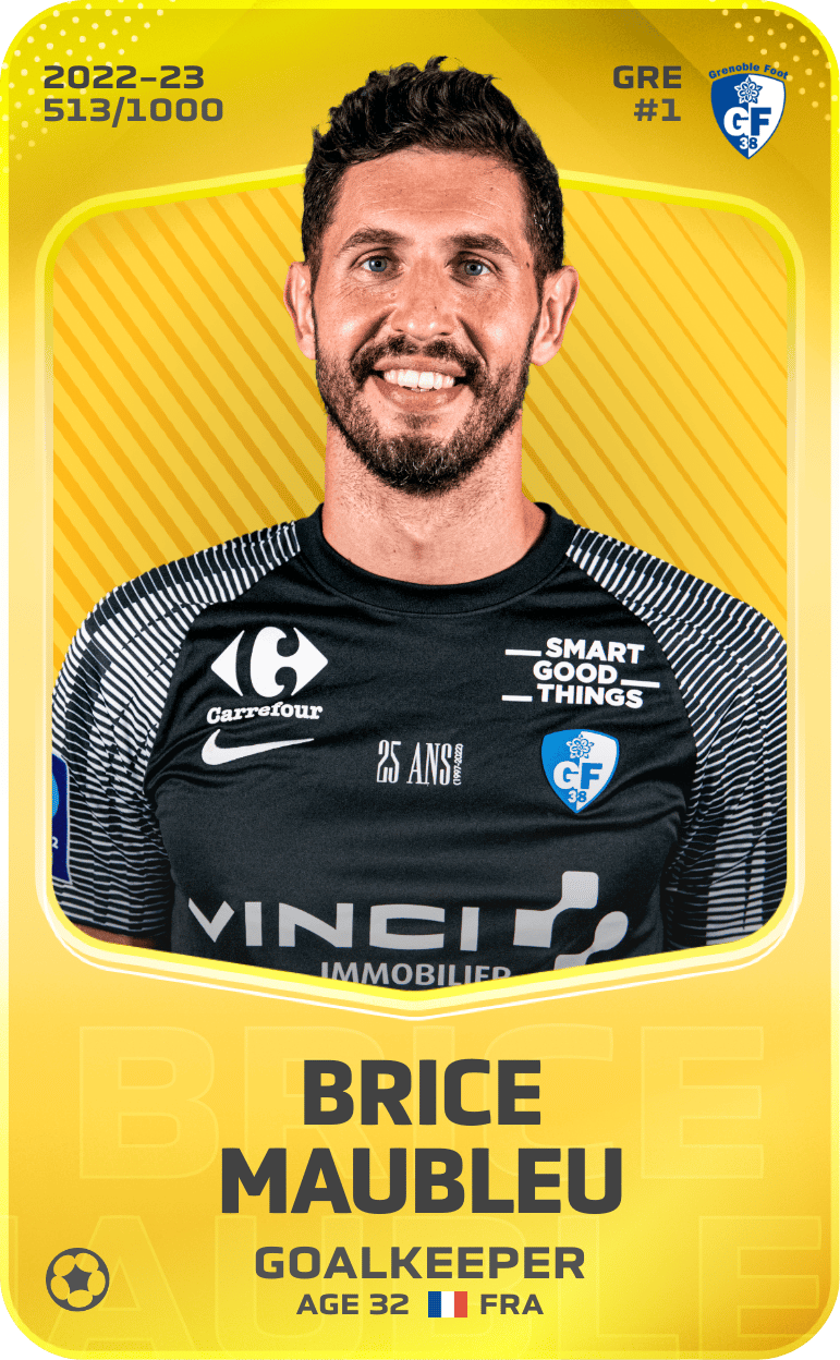 Brice Maubleu 2022-23 • Limited 513/1000
