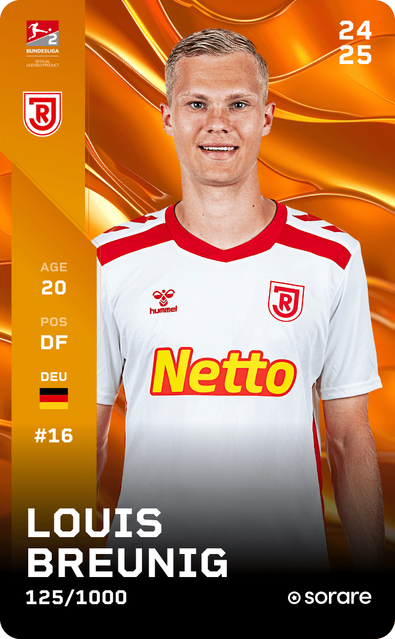 Louis Breunig 2024-25 • Limited 125/1000