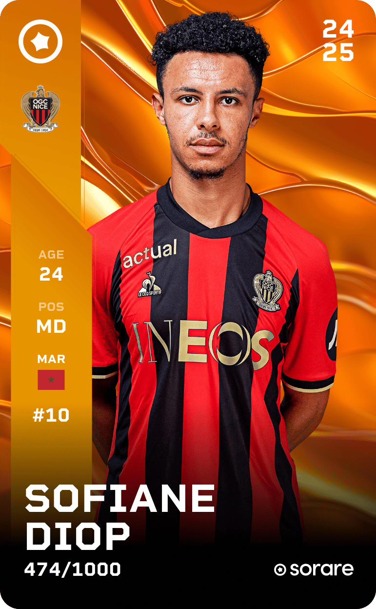 Sofiane Diop 2024-25 • Limited 474/1000