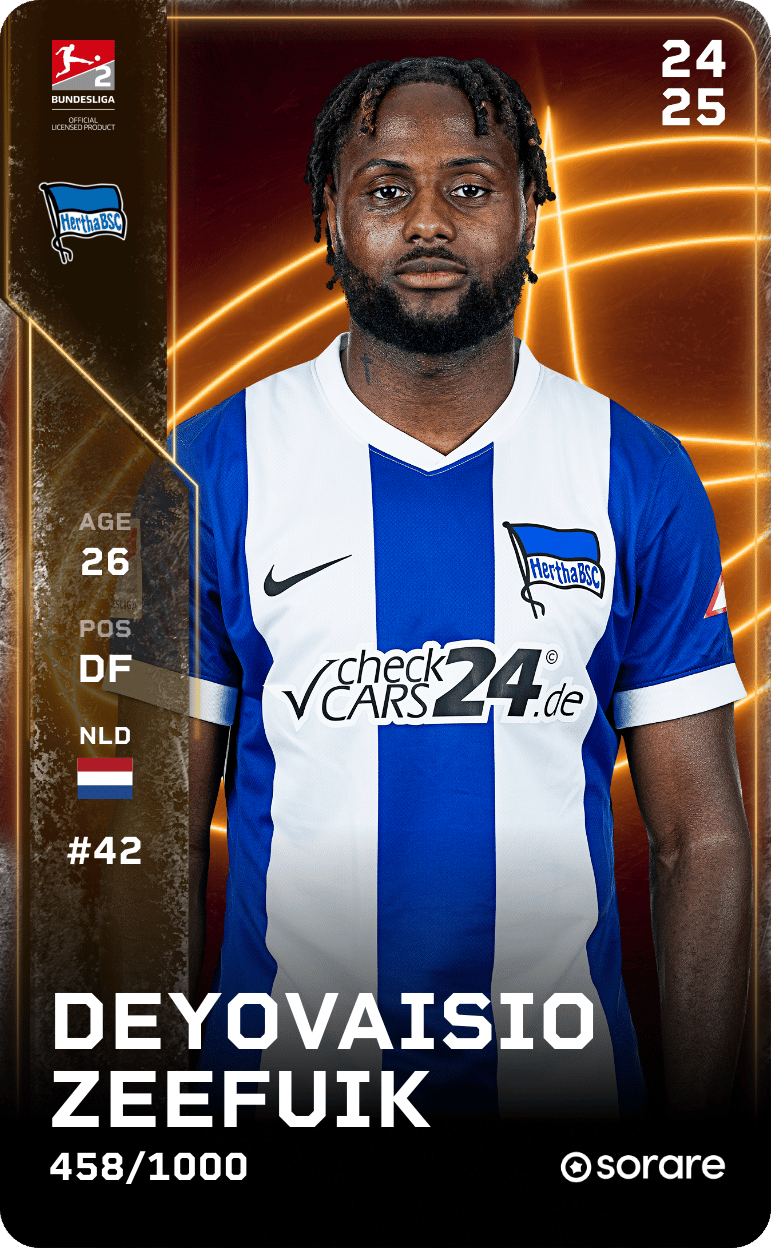 Deyovaisio Zeefuik 2024-25 • Limited 458/1000