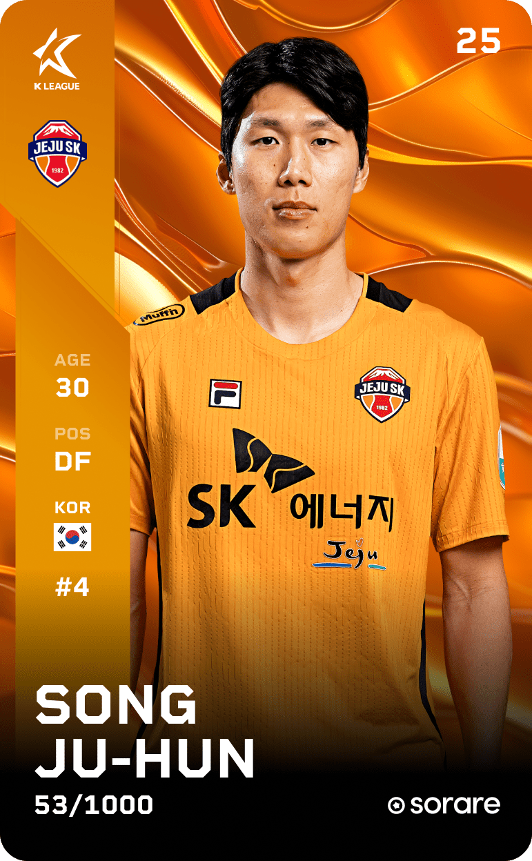 Song Ju-Hun 2025-26 • Limited 53/1000