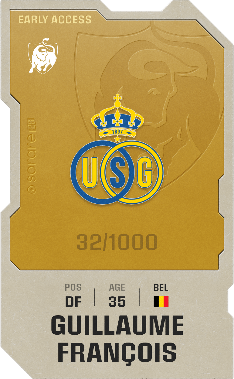 Guillaume François 2025-26 • Limited 32/1000