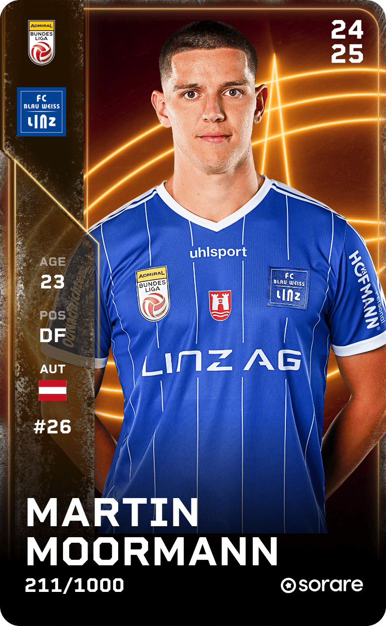 Martin Moormann 2024-25 • Limited 211/1000