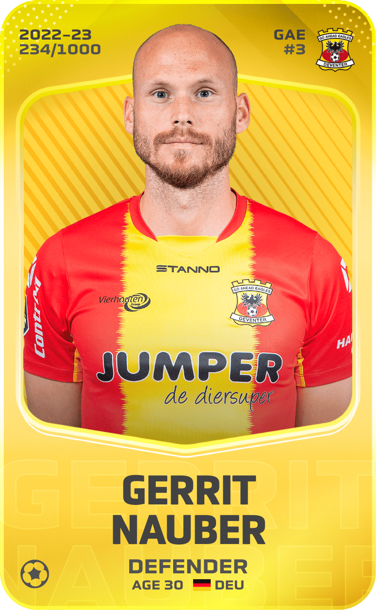 Gerrit Nauber 2022-23 • Limited 234/1000