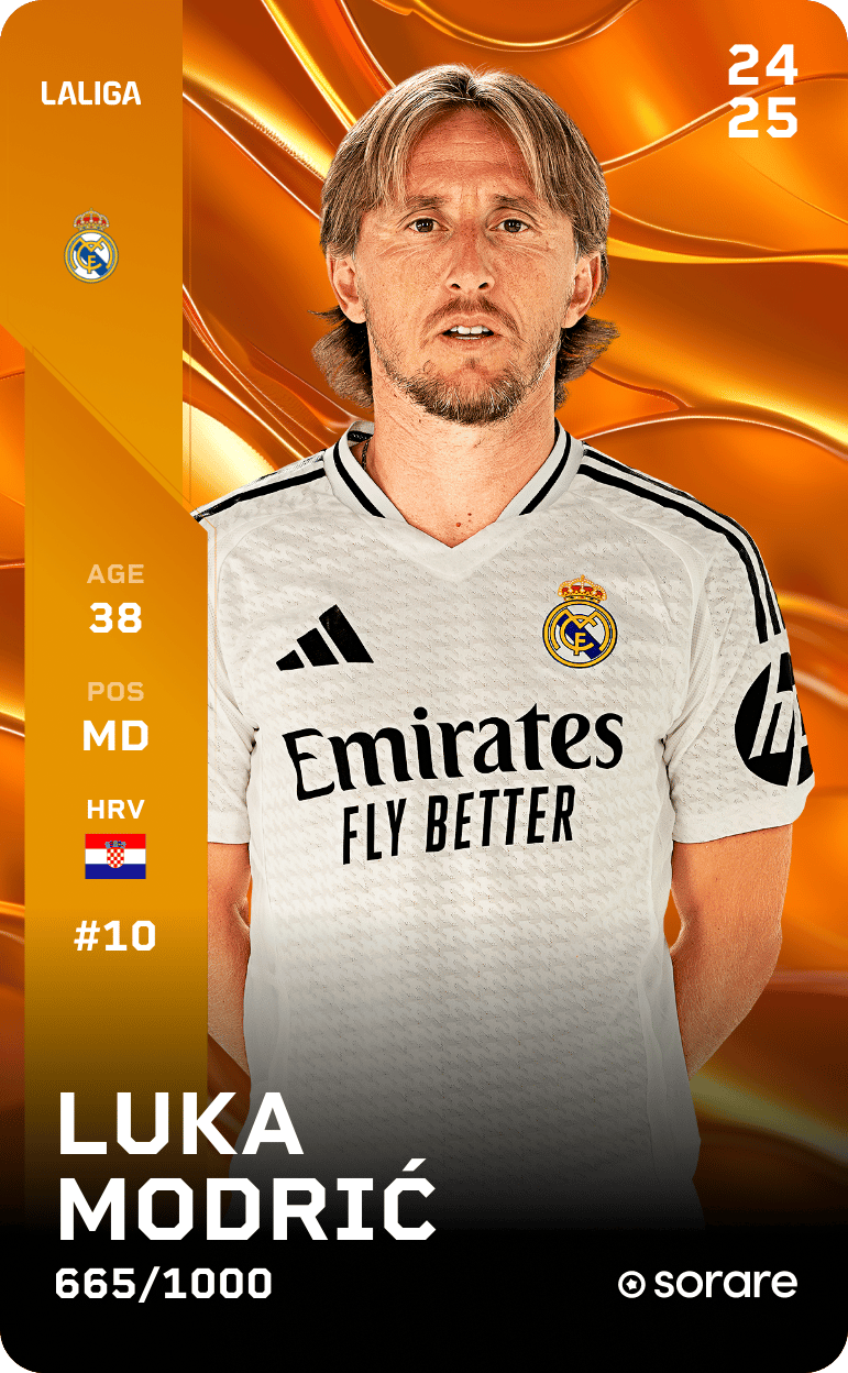 Luka Modrić 2024-25 • Limited 665/1000