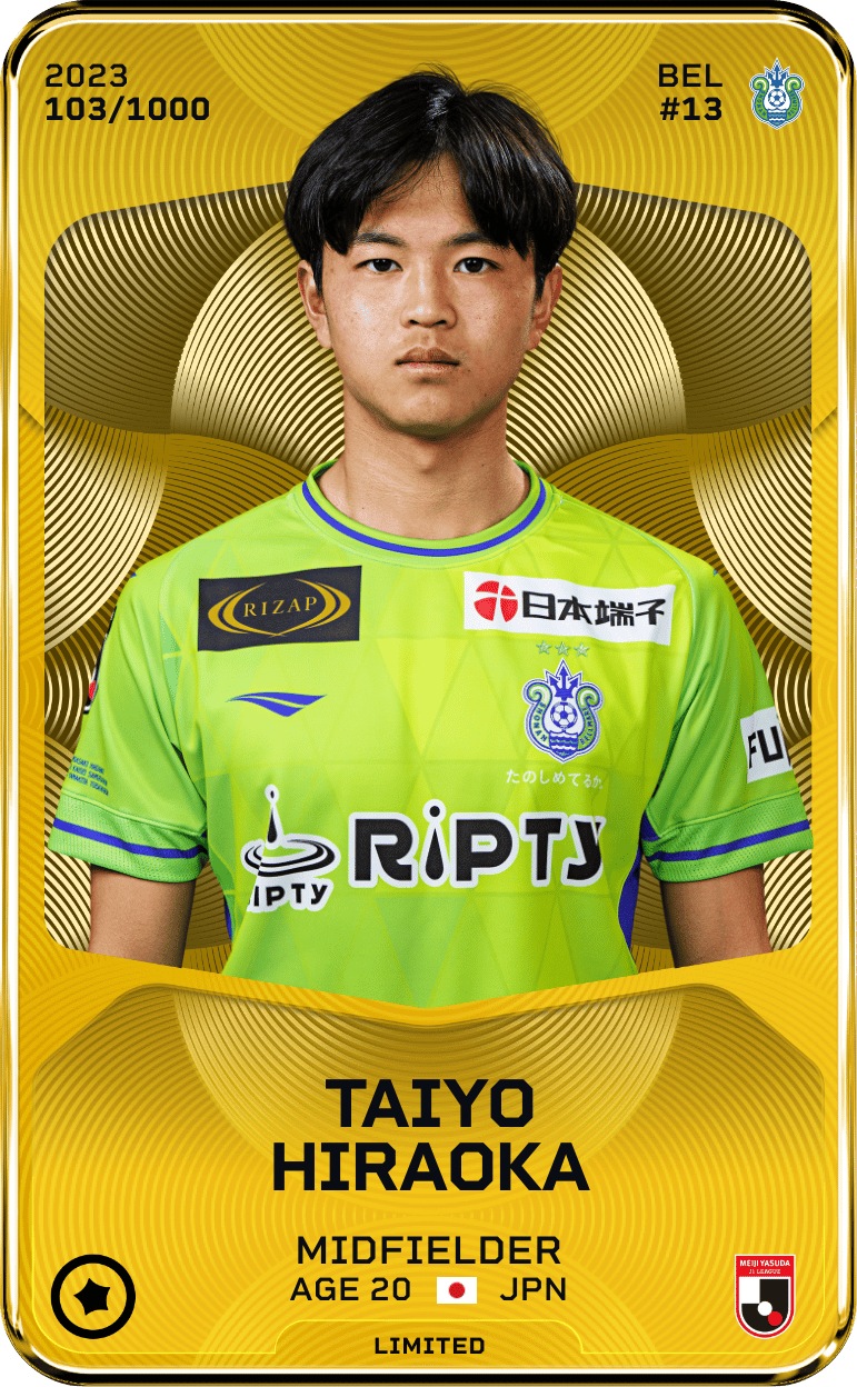 Taiyo Hiraoka 2023-24 • Limited 103/1000