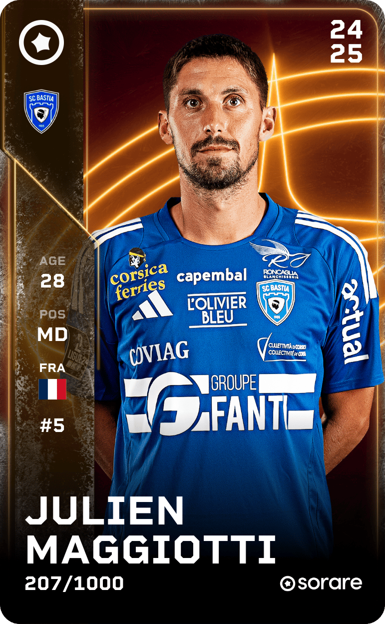 Julien Maggiotti 2024-25 • Limited 207/1000