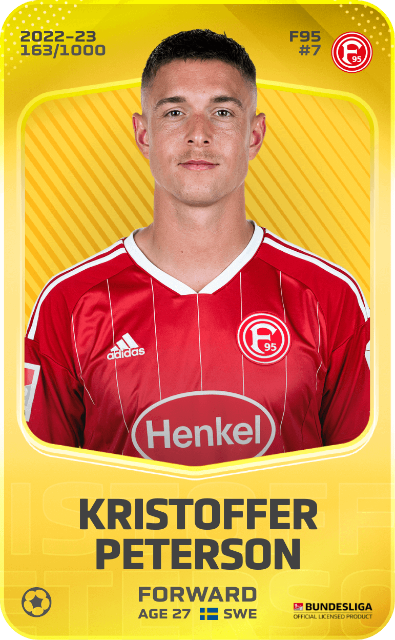Kristoffer Peterson 2022-23 • Limited 163/1000