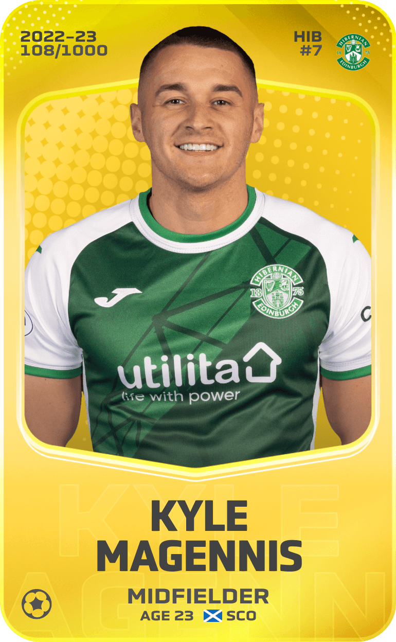 Kyle Magennis 2022-23 • Limited 108/1000