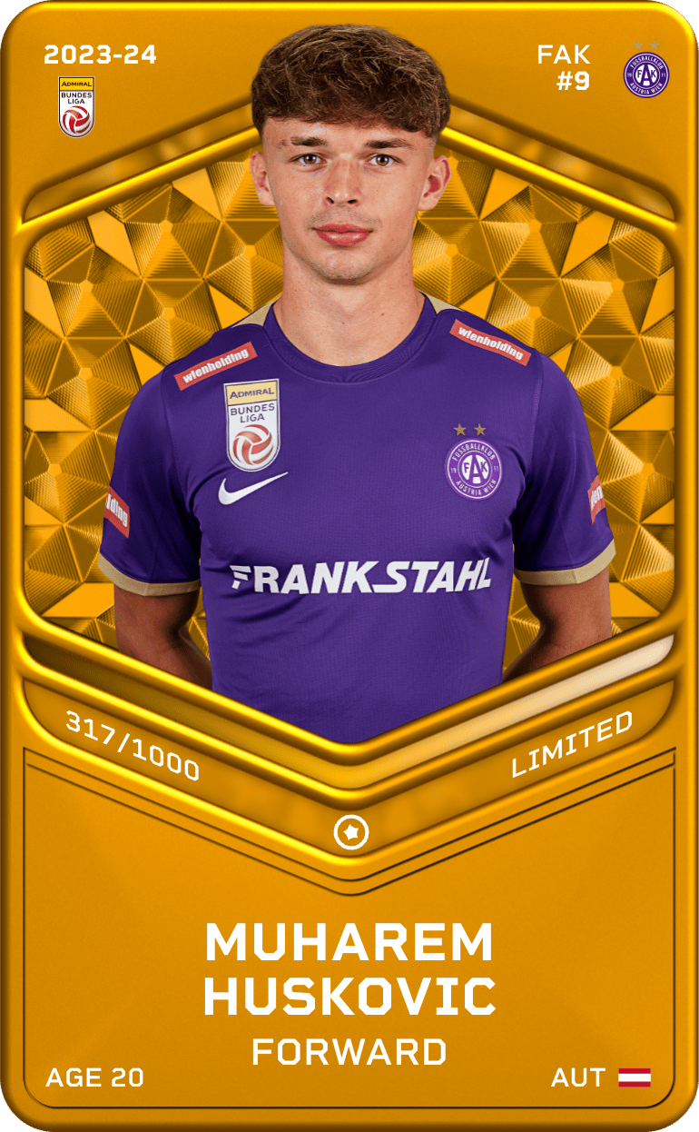 Muharem Huskovic 2023-24 • Limited 317/1000