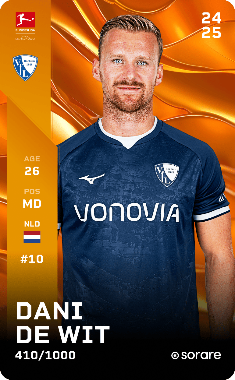 Dani de Wit 2024-25 • Limited 410/1000