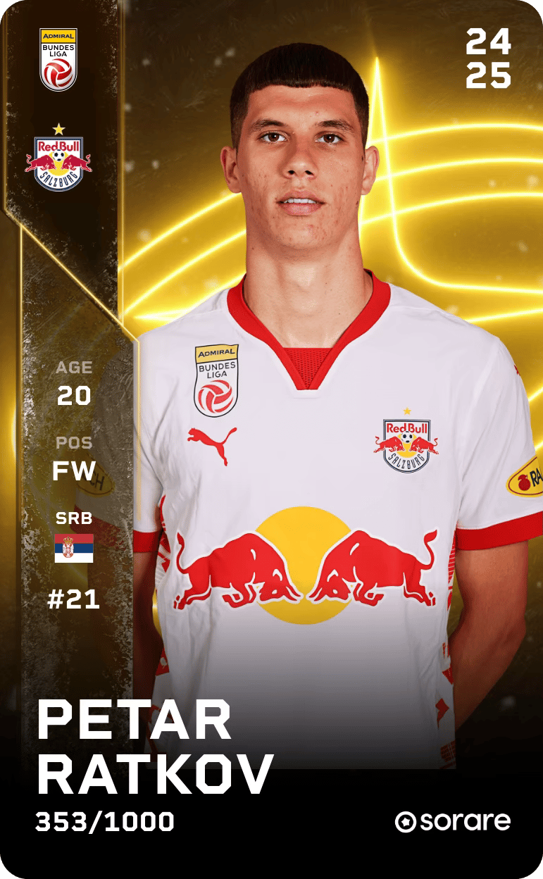 Petar Ratkov 2024-25 • Limited 353/1000