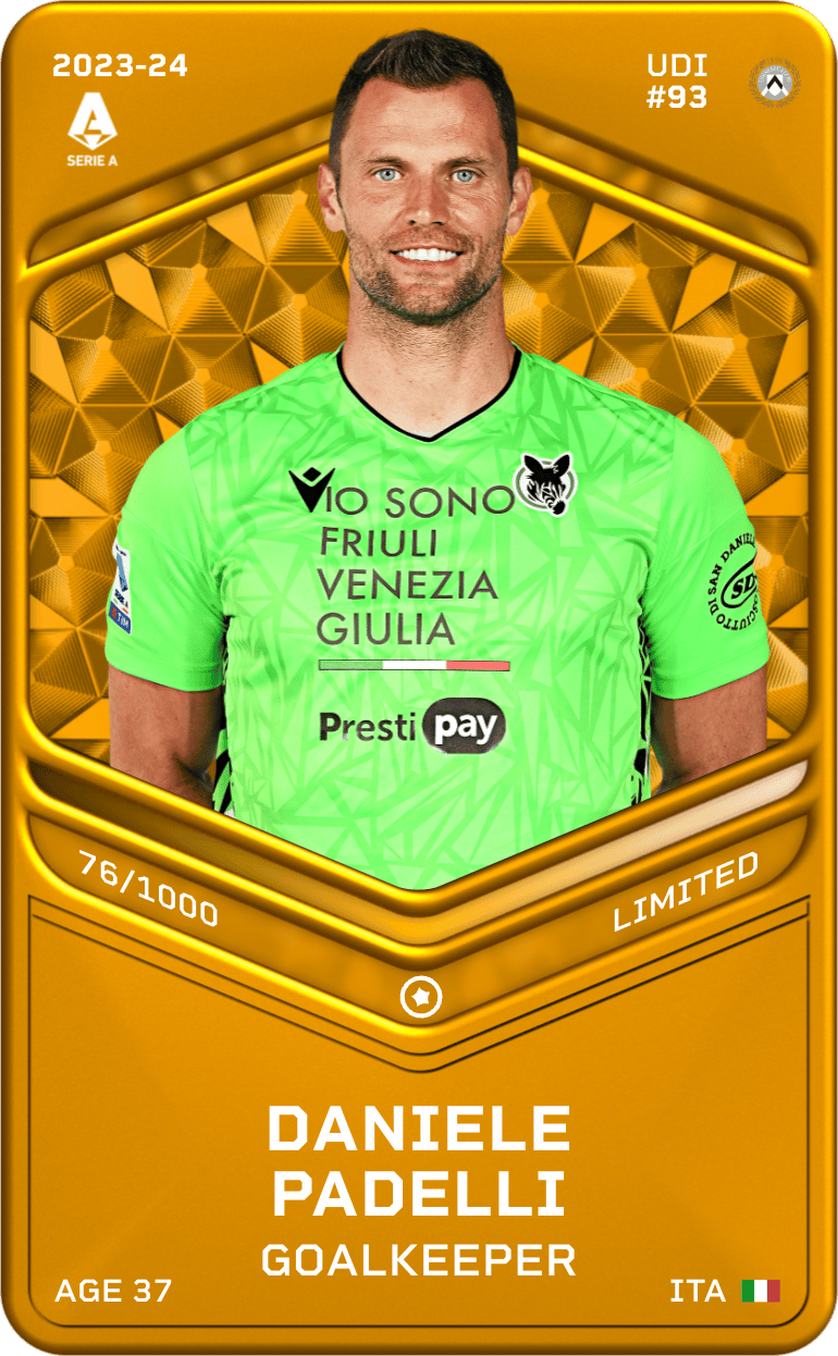 Daniele Padelli 2023-24 • Limited 76/1000