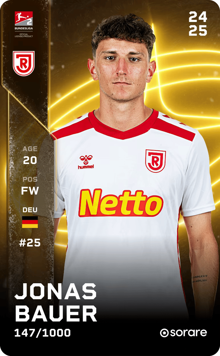 Jonas Bauer 2024-25 • Limited 147/1000