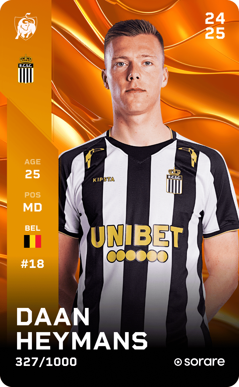Daan Heymans 2024-25 • Limited 327/1000