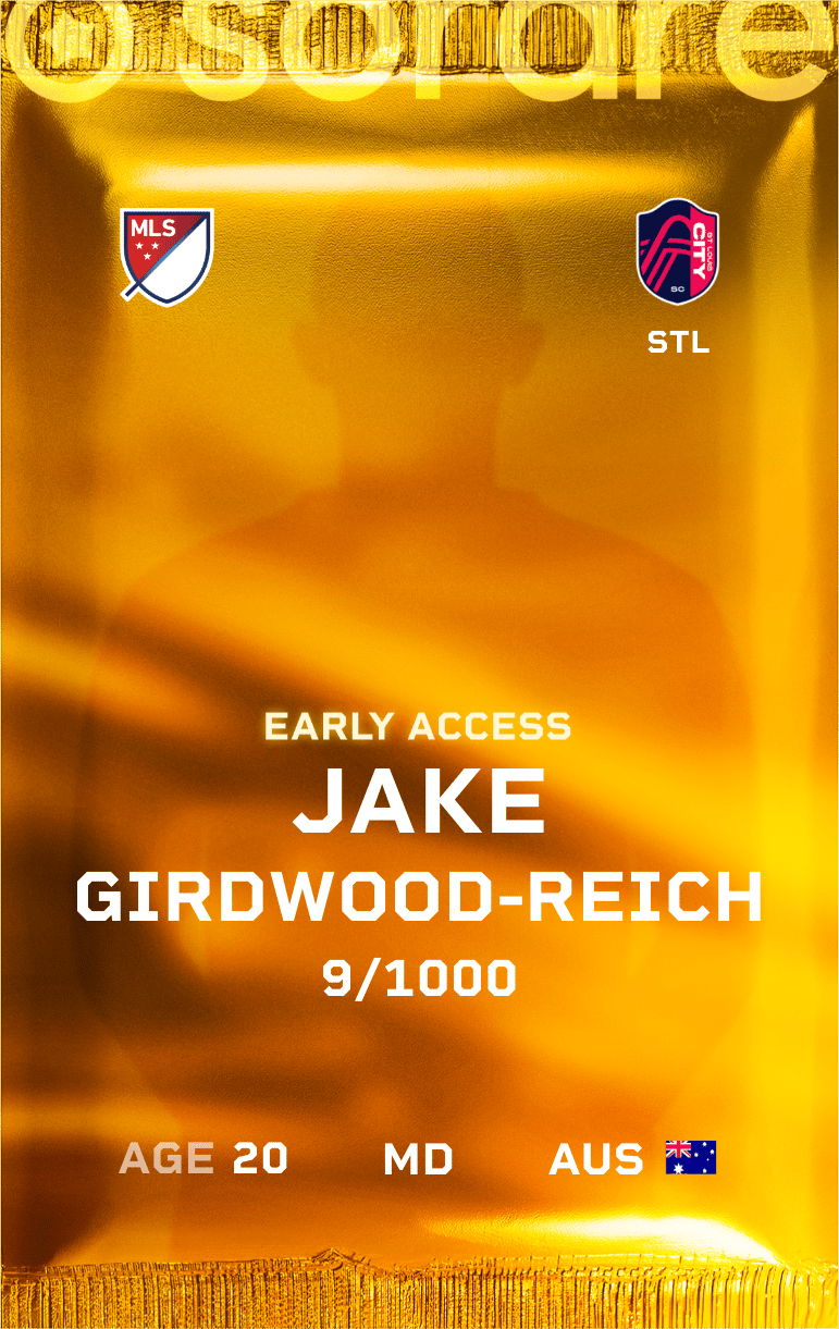 Jake Girdwood-Reich 2025-26 • Limited 9/1000