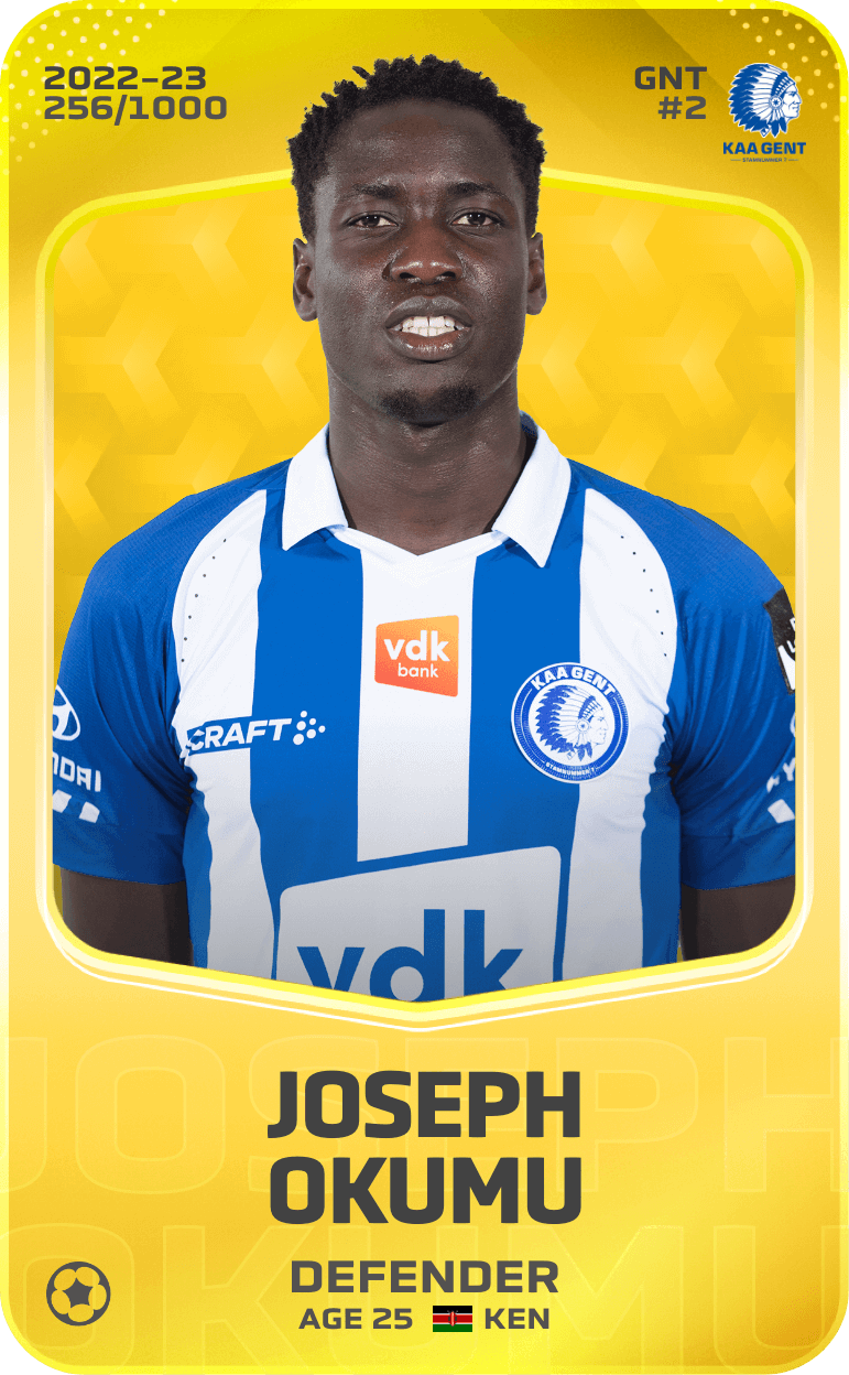 Joseph Okumu 2022-23 • Limited 256/1000