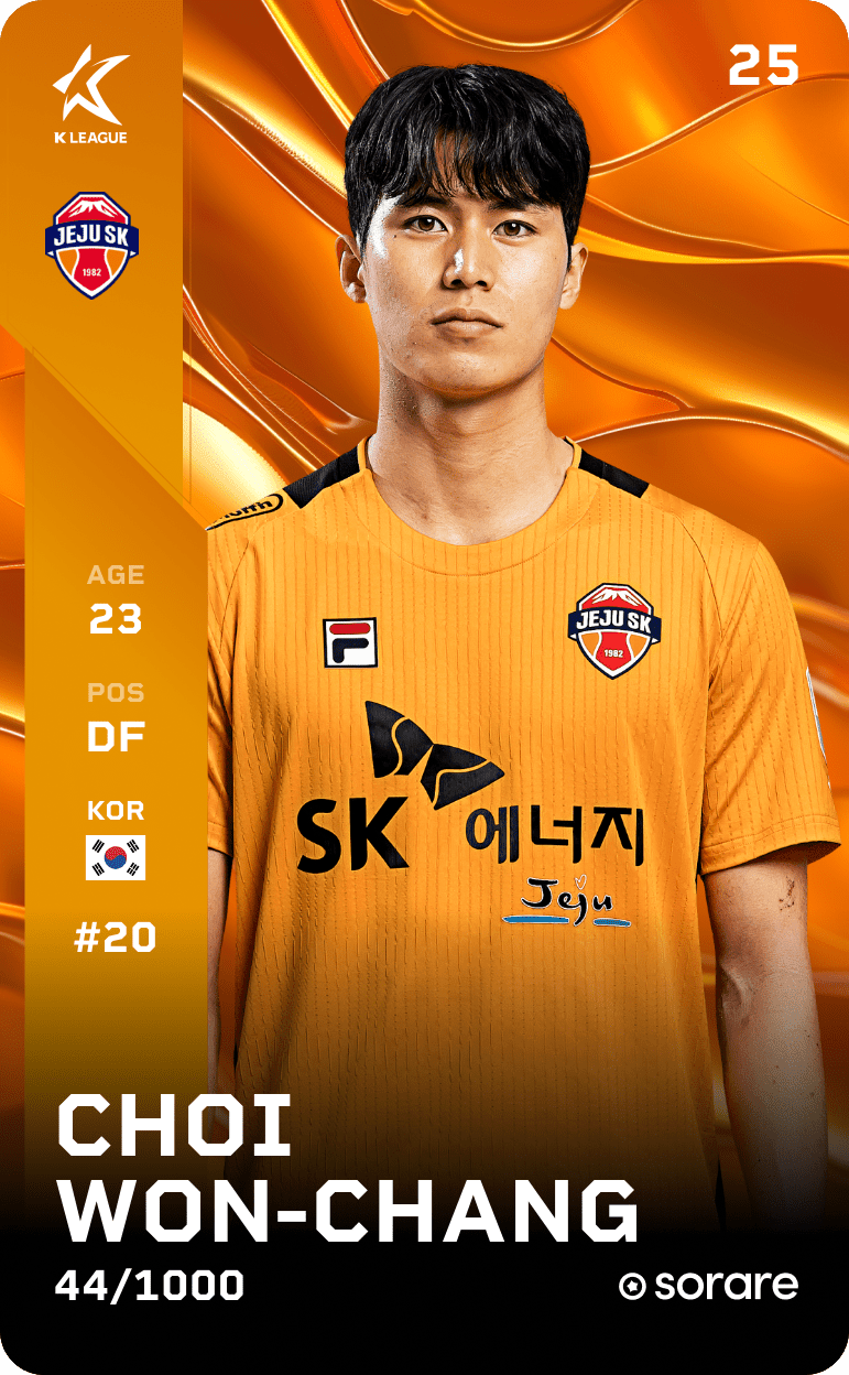 Choi Won-Chang 2025-26 • Limited 44/1000