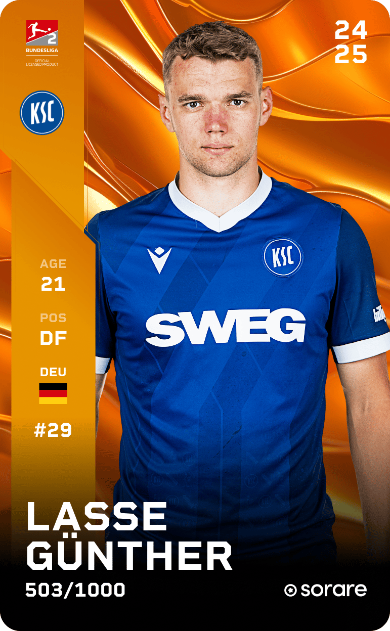 Lasse Günther 2024-25 • Limited 503/1000