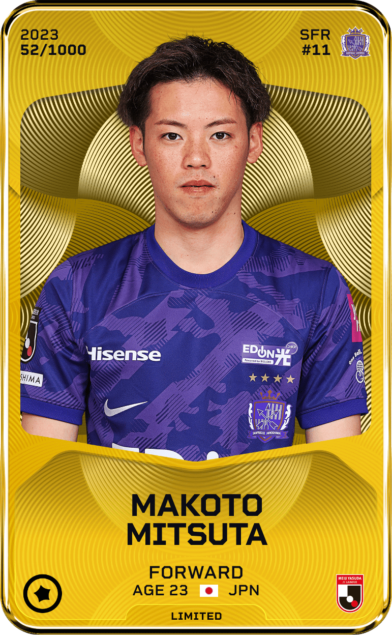 Makoto Mitsuta 2023-24 • Limited 52/1000