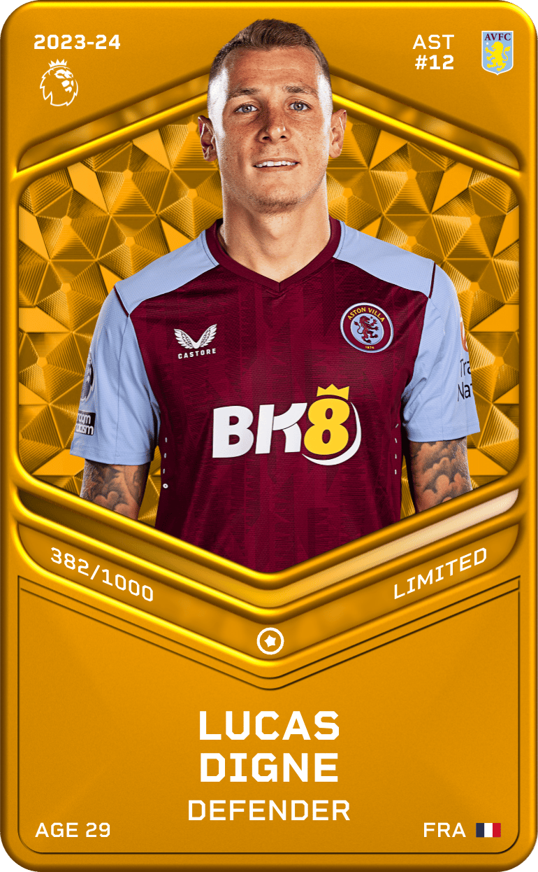 Lucas Digne 2023-24 • Limited 382/1000