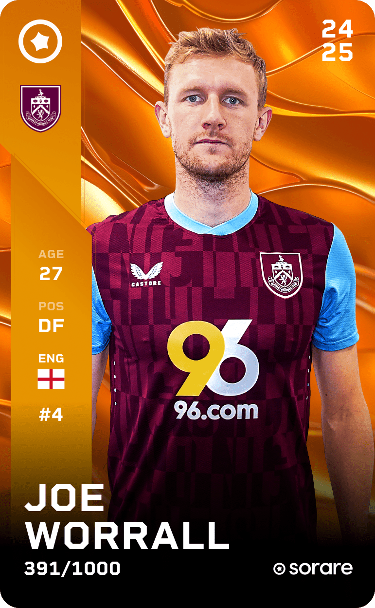 Joseph Worrall 2024-25 • Limited 391/1000