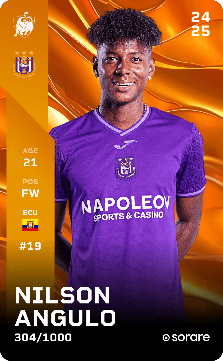 Nilson Angulo 2024-25 • Limited 304/1000