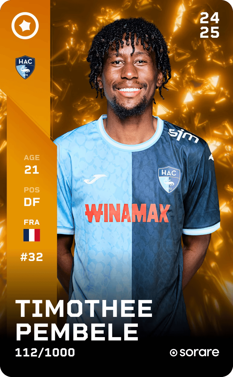 Timothee Pembele 2024-25 • Limited 112/1000