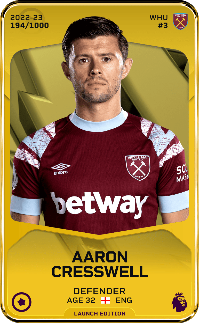 Aaron Cresswell 2022-23 • Limited 194/1000