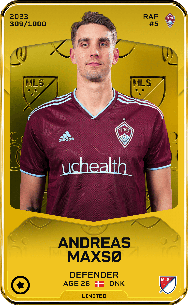 Andreas Maxsø 2023-24 • Limited 309/1000