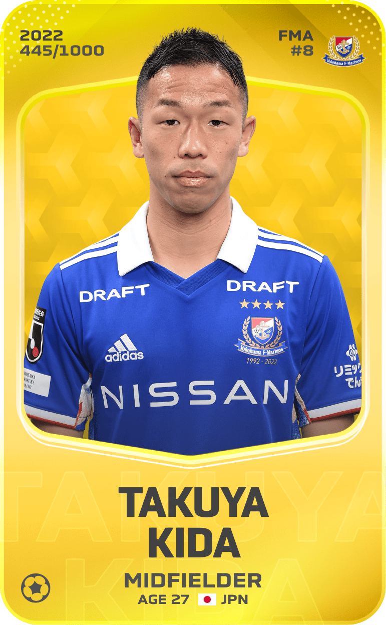 Takuya Kida 2022-23 • Limited 445/1000