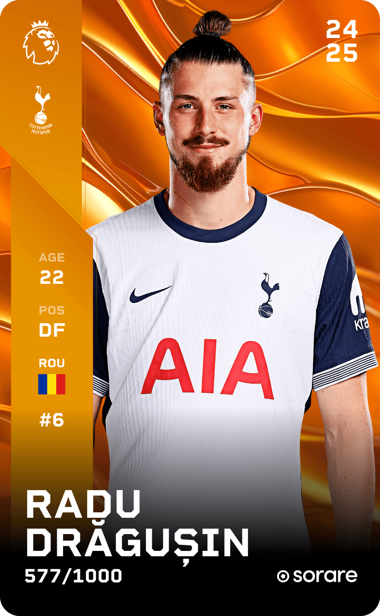 Radu Drăgușin 2024-25 • Limited 577/1000