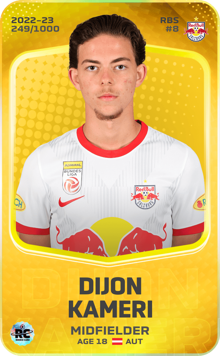 Dijon Kameri 2022-23 • Limited 249/1000