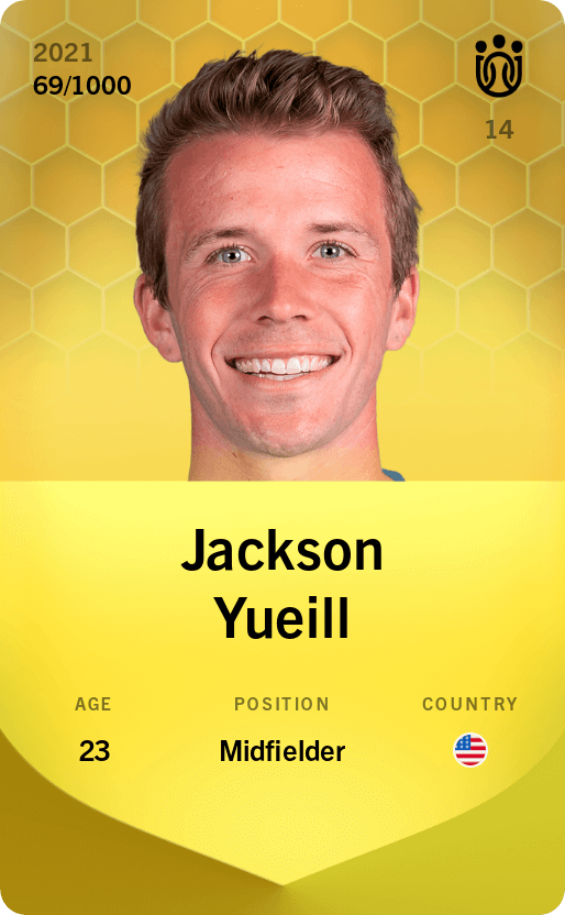 Jackson Yueill 2021-22 • Limited 69/1000