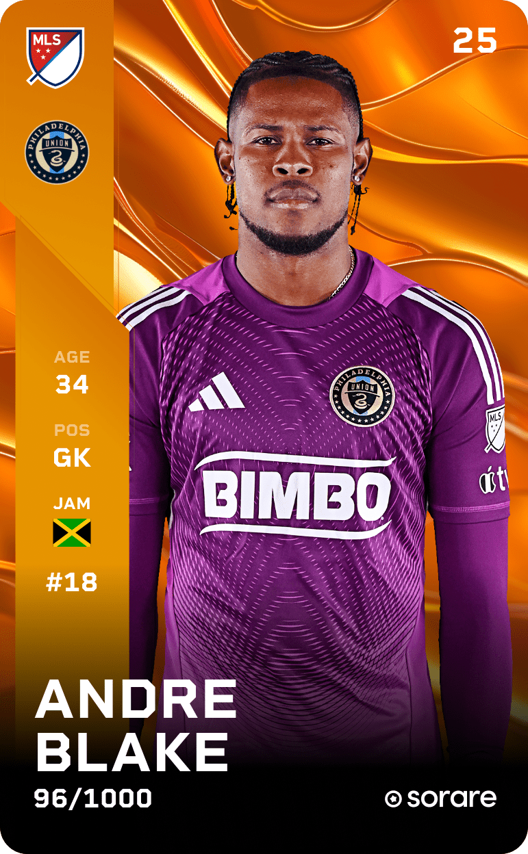 Andre Blake 2025-26 • Limited 96/1000