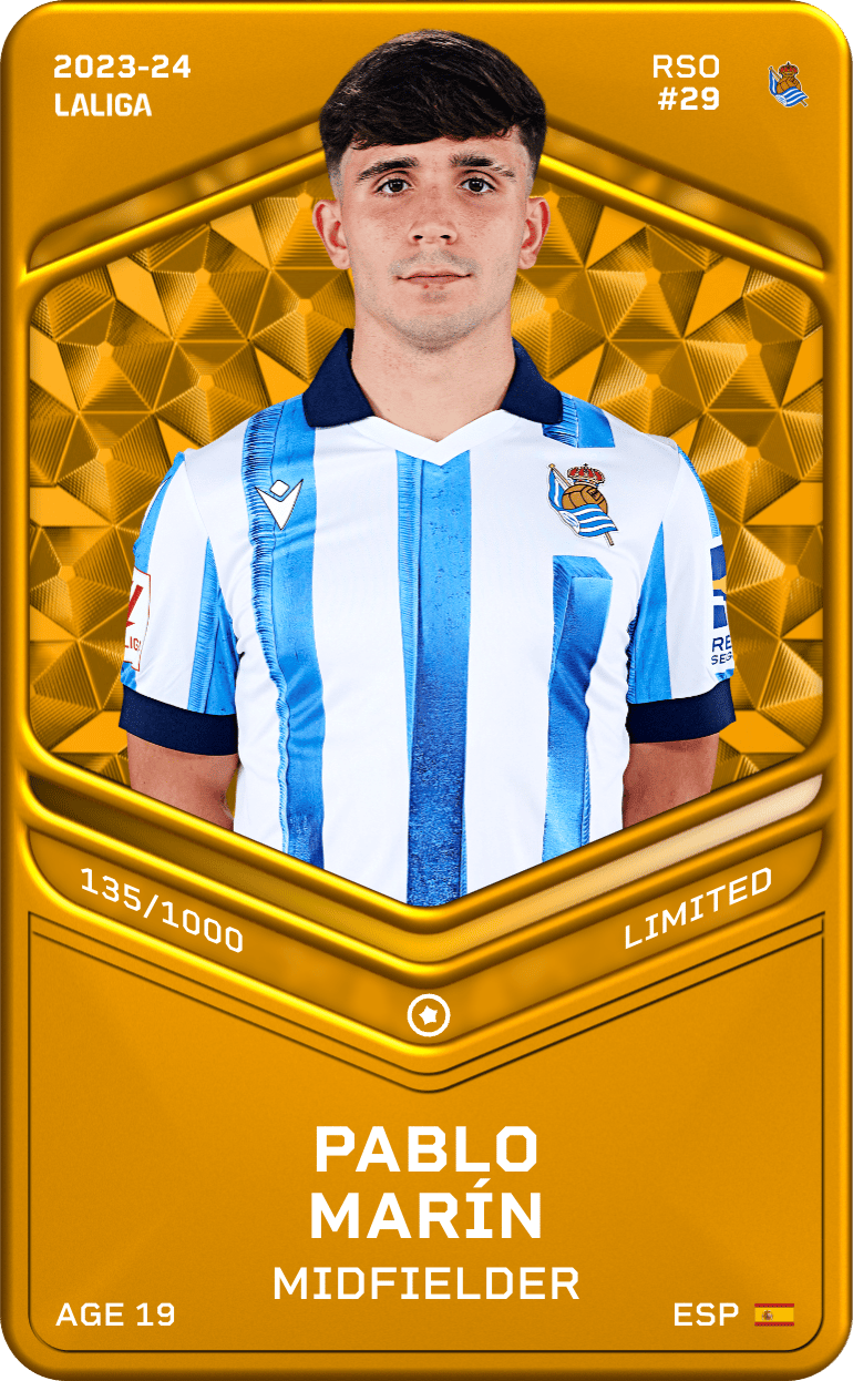 Pablo Marín 2023-24 • Limited 135/1000