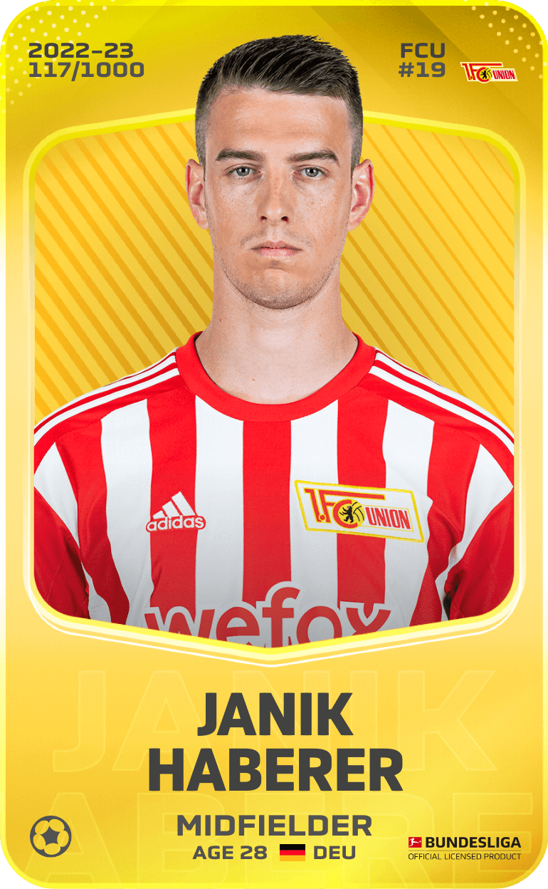 Janik Haberer 2022-23 • Limited 117/1000