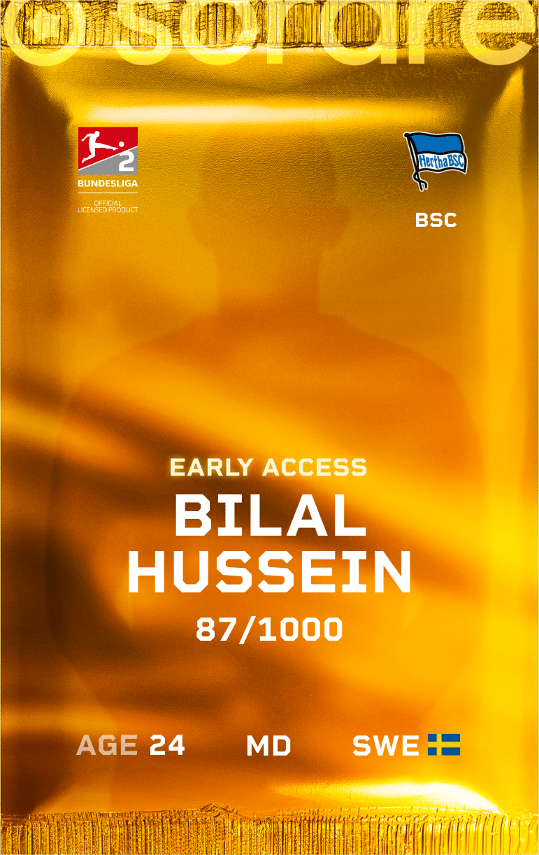 Bilal Hussein 2024-25 • Limited 87/1000