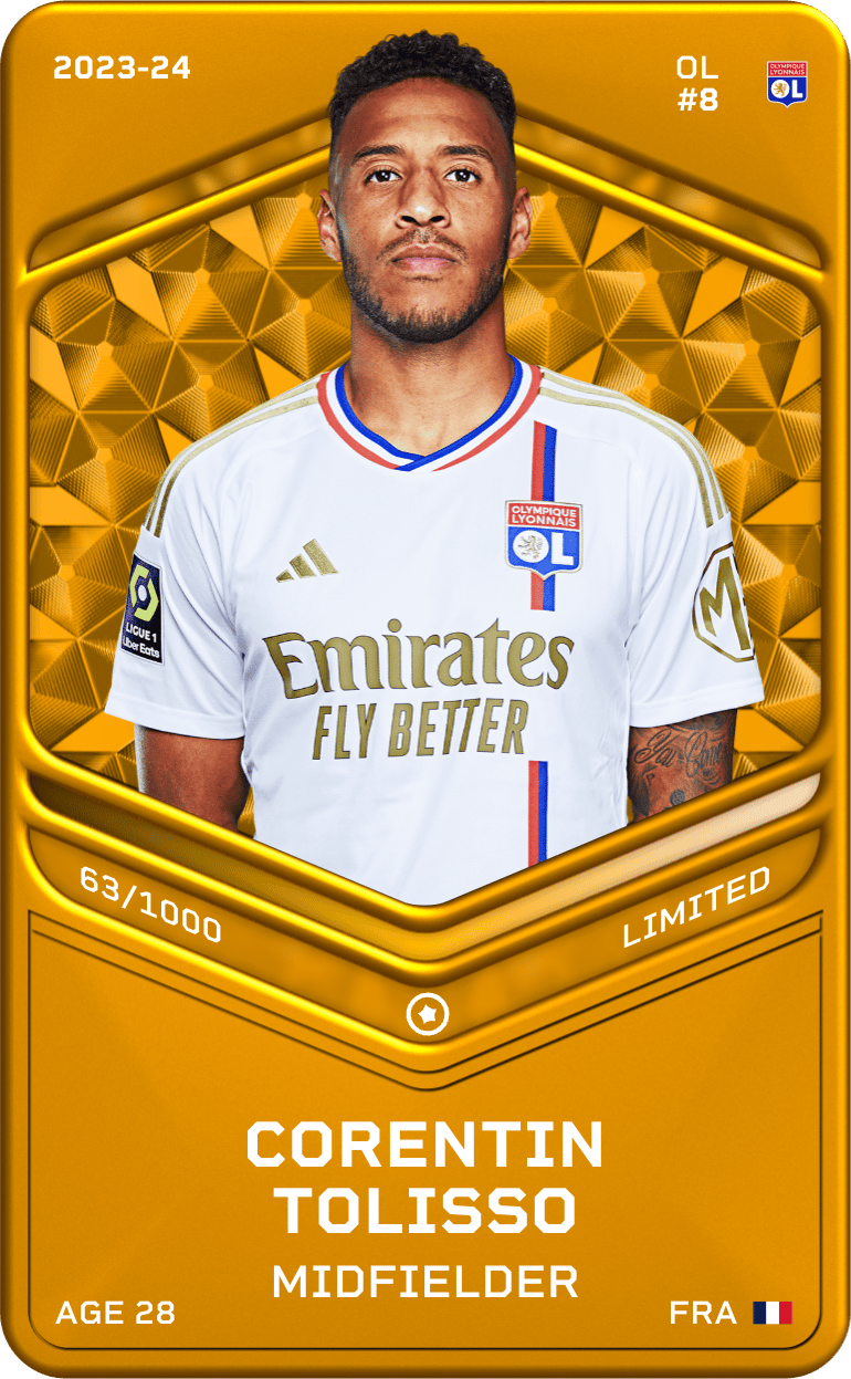Corentin Tolisso 2023-24 • Limited 63/1000