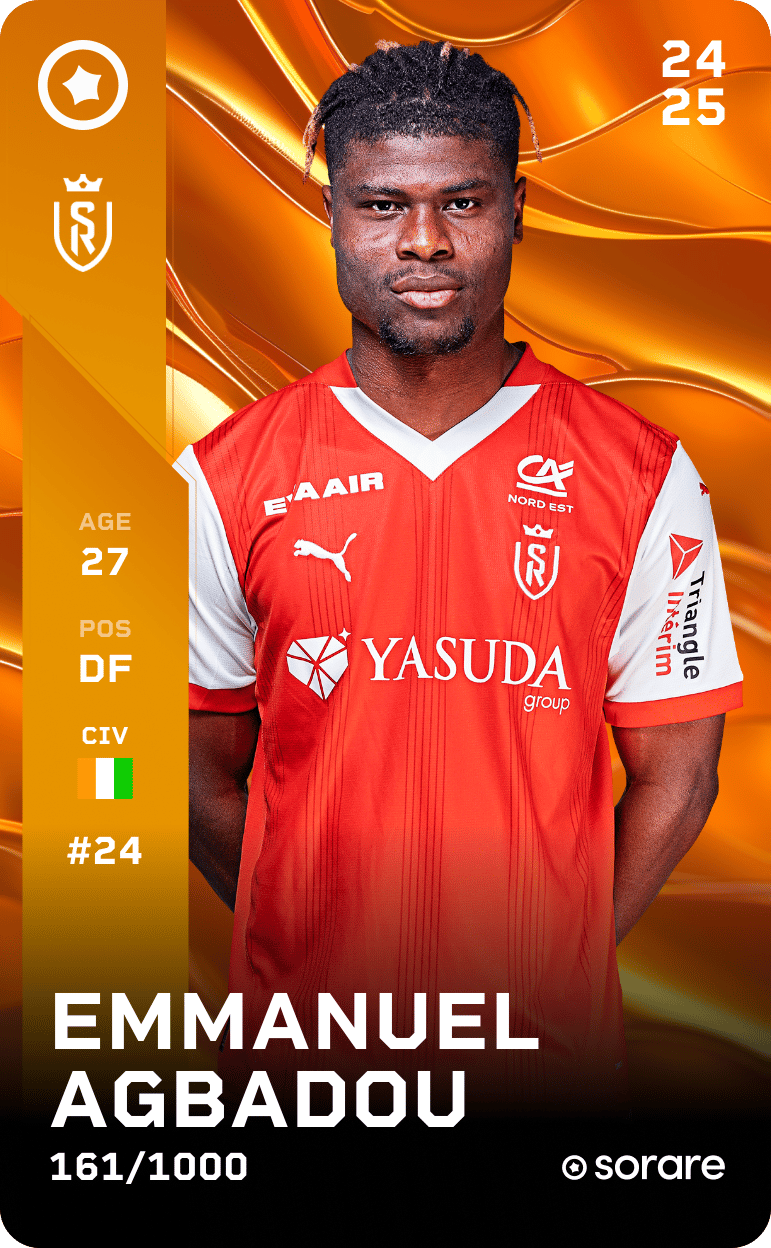 Emmanuel Agbadou 2024-25 • Limited 161/1000
