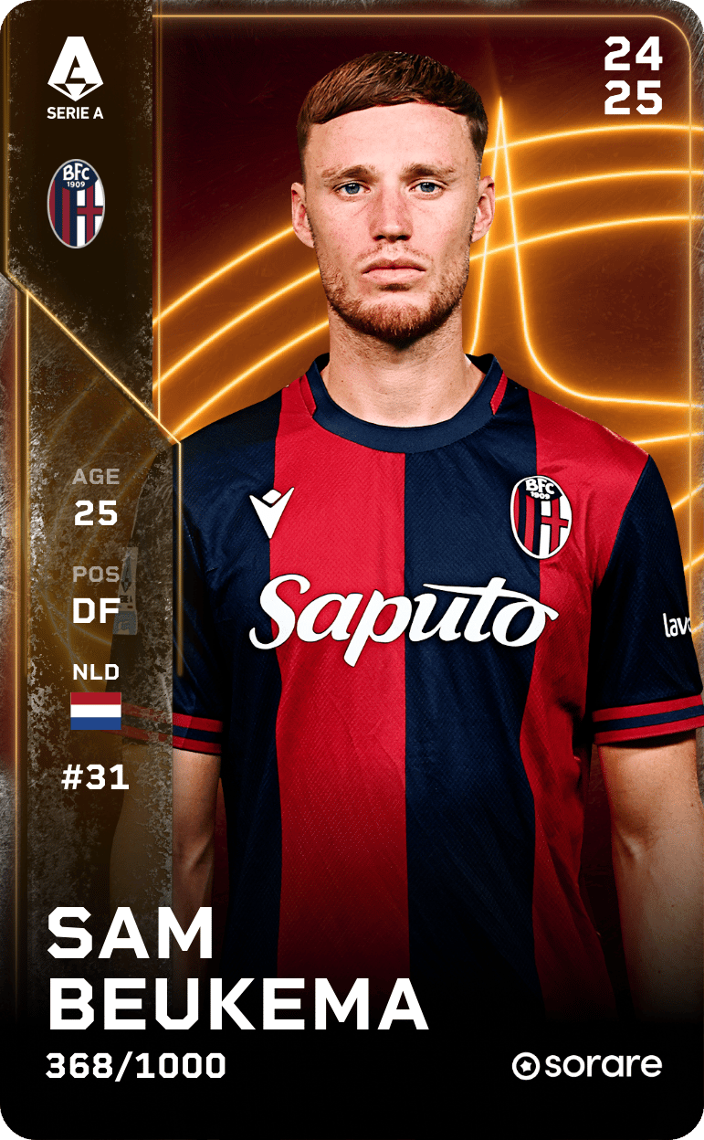 Sam Beukema 2024-25 • Limited 368/1000