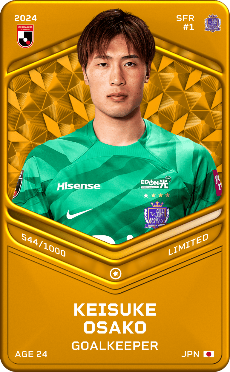 Keisuke Osako 2024-25 • Limited 544/1000