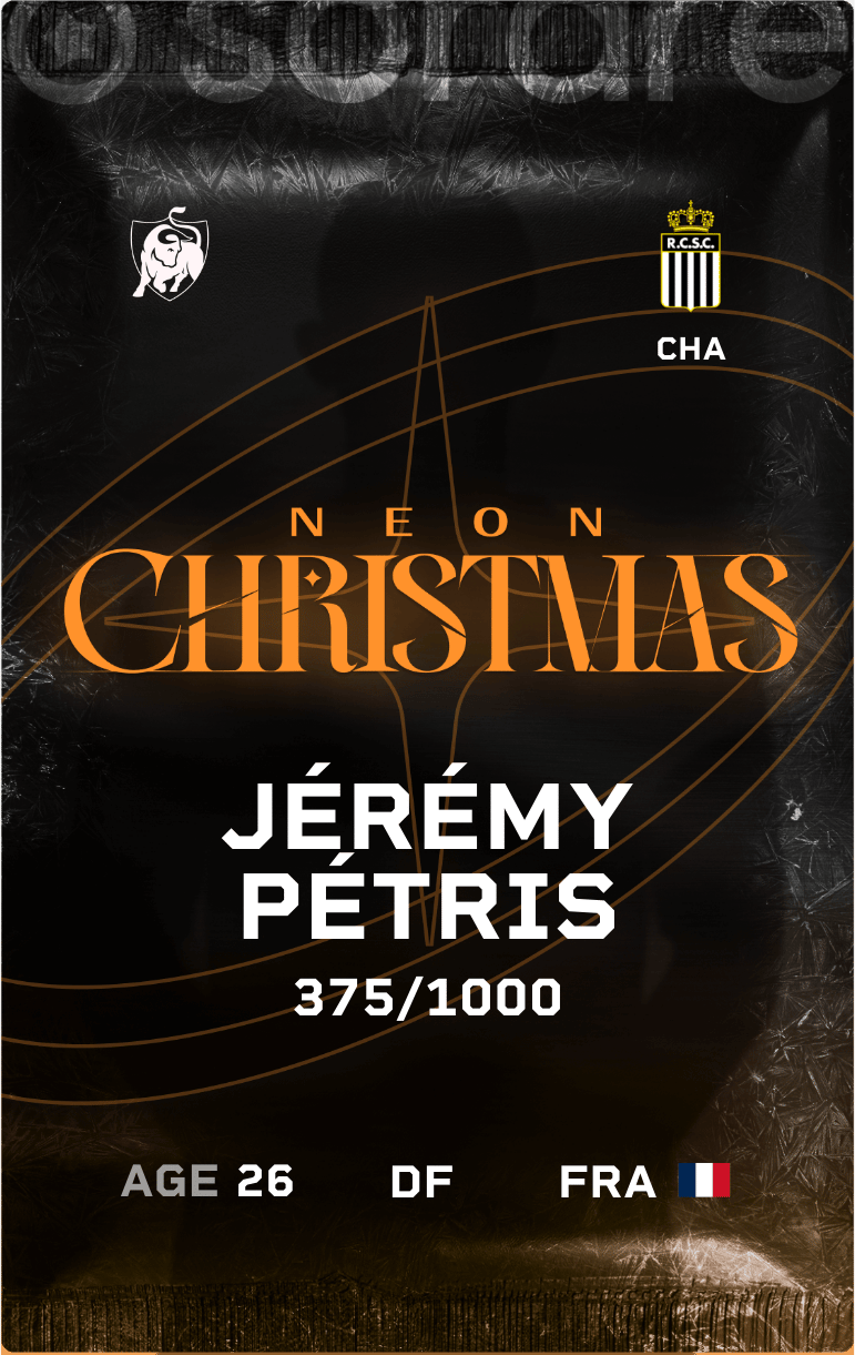 Jérémy Pétris 2024-25 • Limited 375/1000