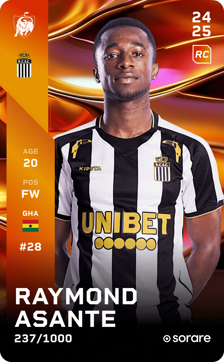 Raymond Asante 2024-25 • Limited 237/1000