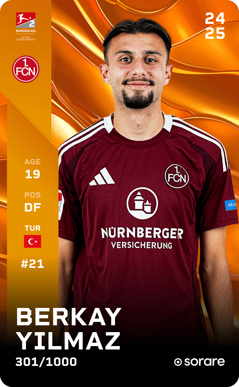 Berkay Yılmaz 2024-25 • Limited 301/1000