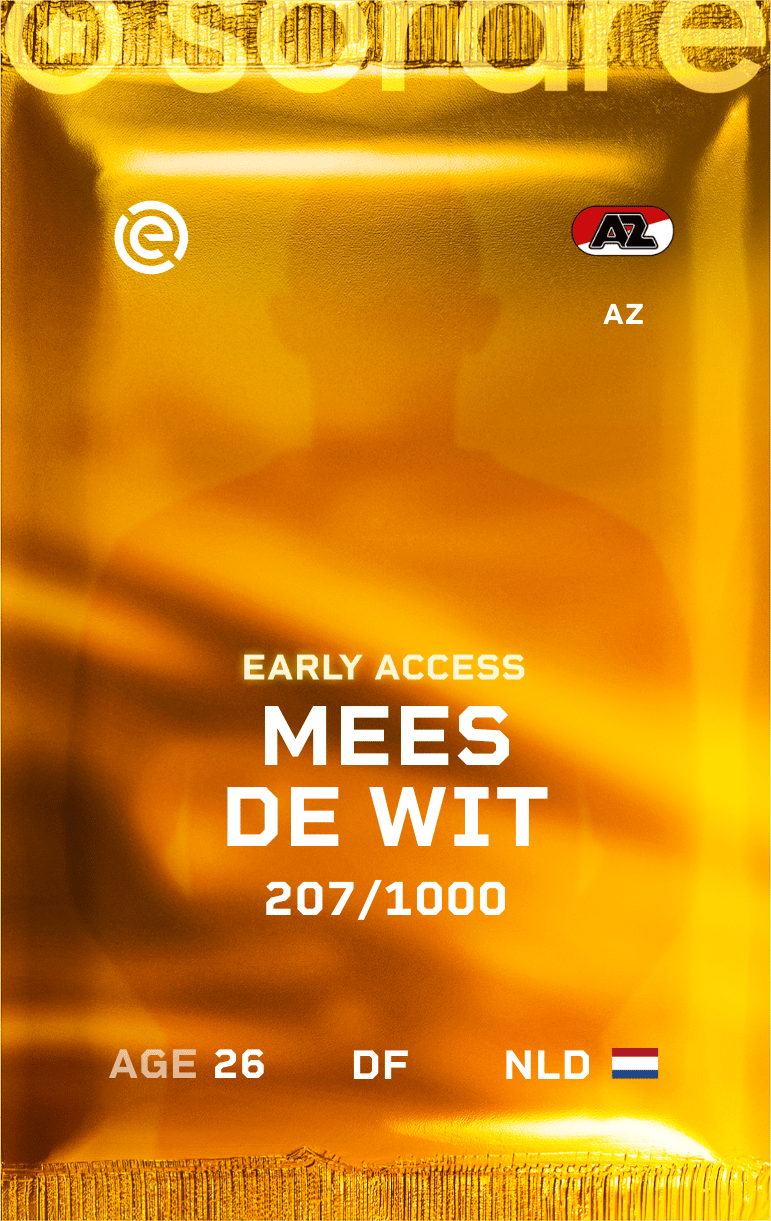 Mees De Wit 2024-25 • Limited 207/1000