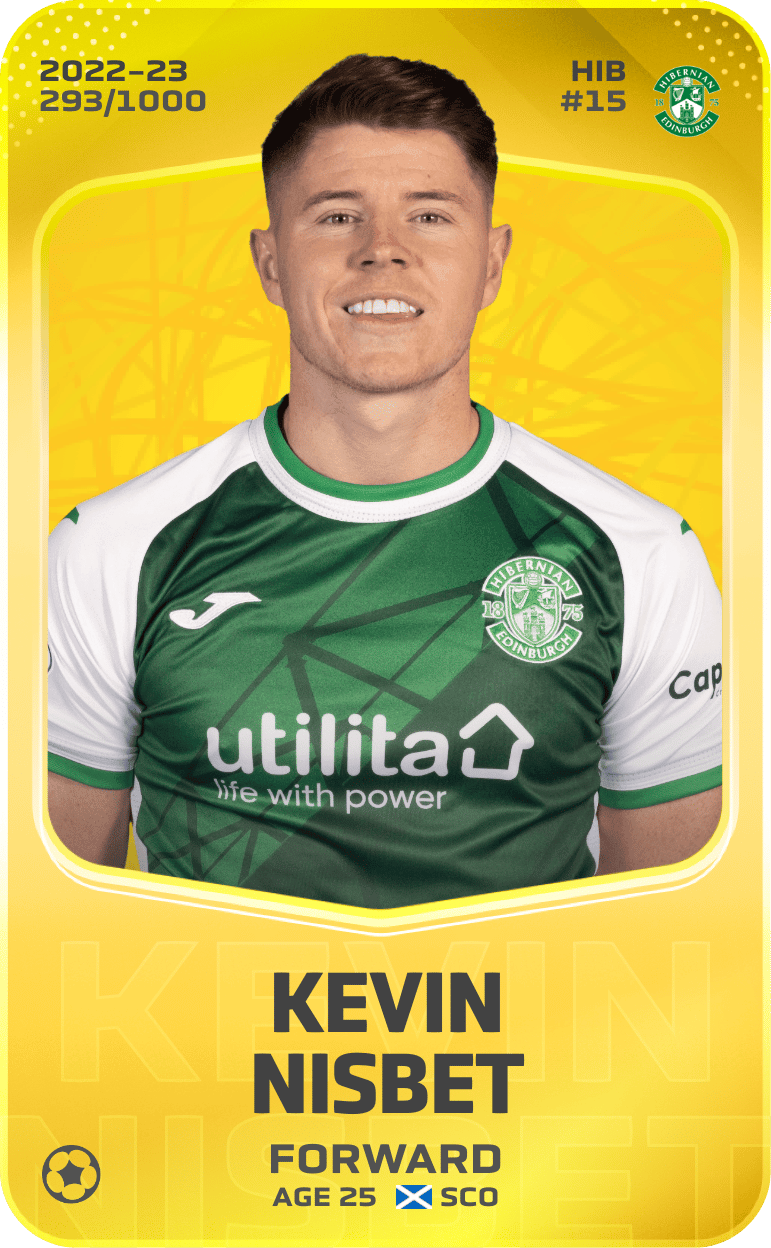 Kevin Nisbet 2022-23 • Limited 293/1000
